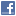 facebook's icon.