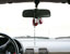 Object of car windshield mirror spaces and a portrait of the car holder