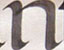 A calligraphy book project written in classical western calligraphy: Foundational hand/roman minuscule and italic.