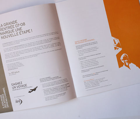  Board of Trade of Metropolitan Montreal – Calendar of Activities – Info Entrepreneur Calendar in orange