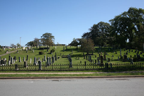 Graveyard in Dartmouth