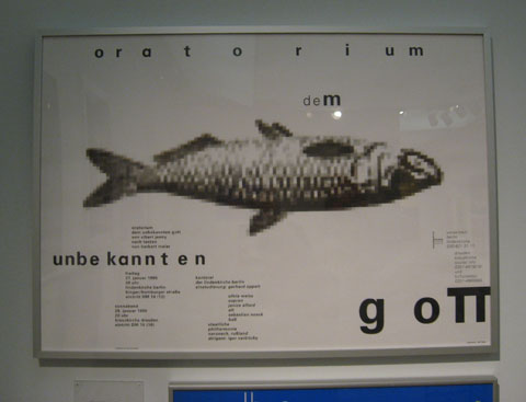 Fish poster by Ott + Stein