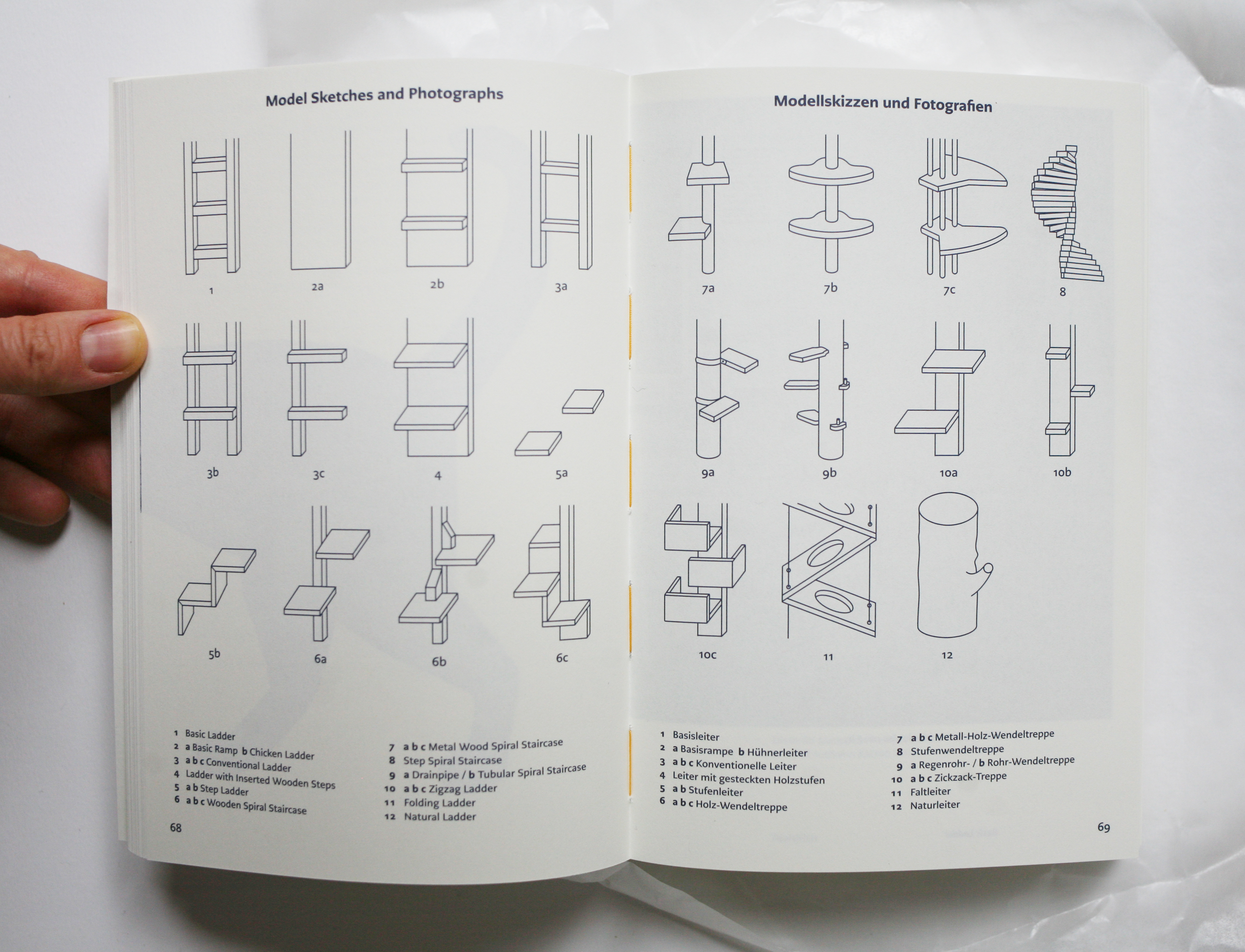 Swiss Cat Ladders Book with Technical Illustrations