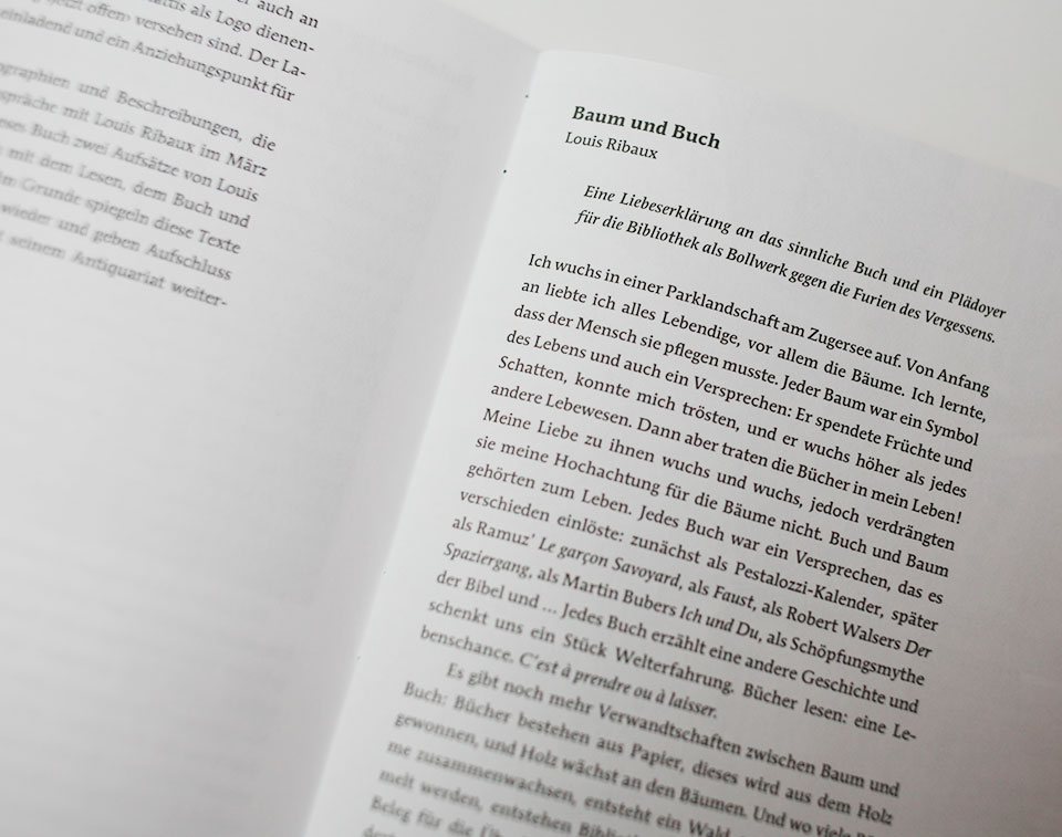 open spread of book containing text