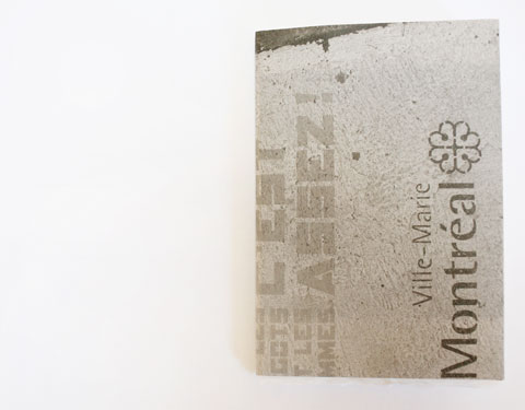 Cover of Montreal italic calligraphy book