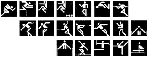 Otl Aicher Olympic icons